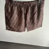 Fendi Short De Bain Marron