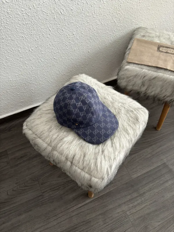 Gucci Casquette Bleu