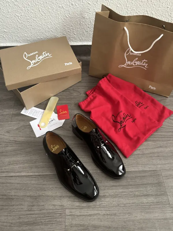 Christian Louboutin Mocassin Noir