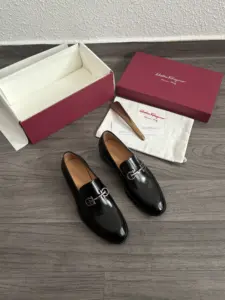 Salvatore Ferragamo Mocassin Noir