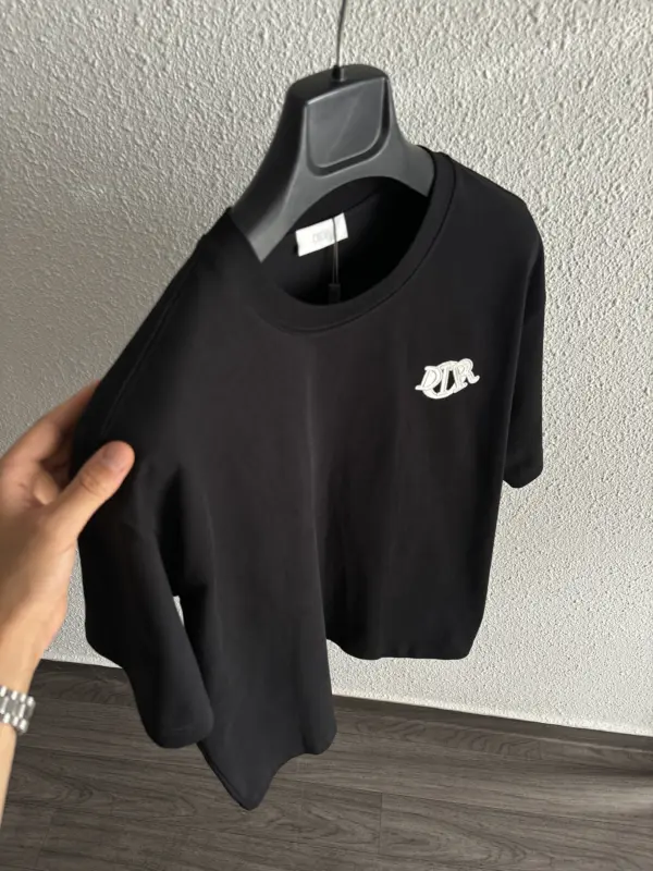Dior T-shirt Simple Noir – Image 2