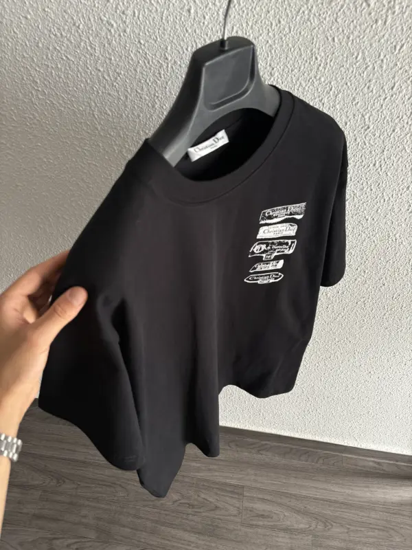 Dior T-shirt Noir – Image 2