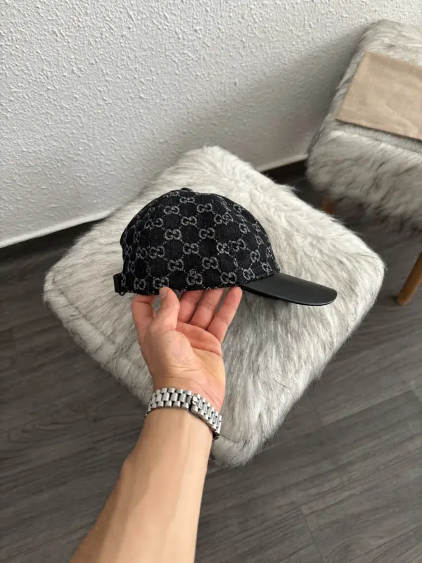 Gucci Casquette Noire – Image 2