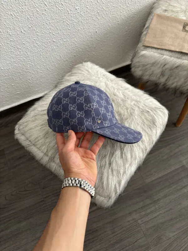 Gucci Casquette Bleu – Image 2