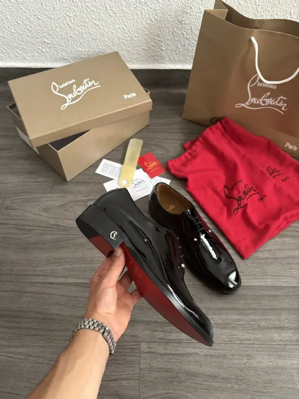 Christian Louboutin Mocassin Noir – Image 2