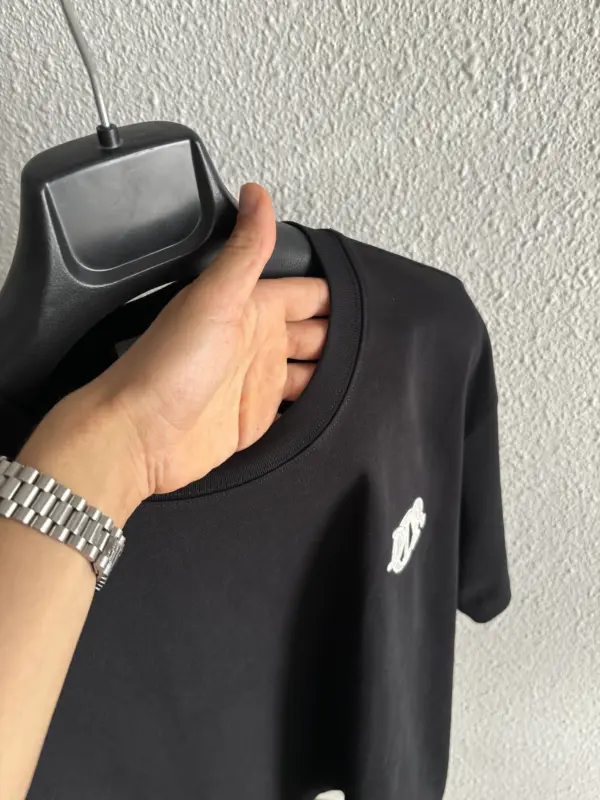 Dior T-shirt Simple Noir – Image 3