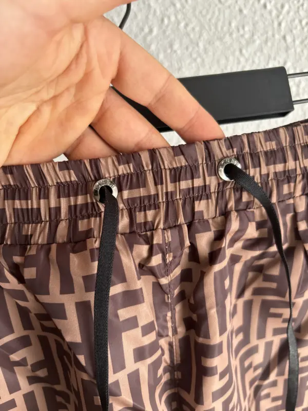 Fendi Short De Bain Marron – Image 3