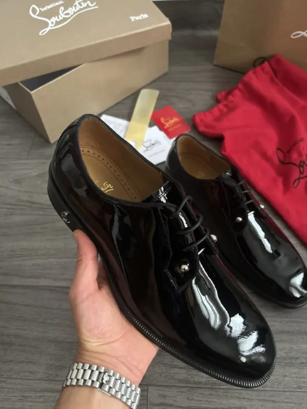 Christian Louboutin Mocassin Noir – Image 3