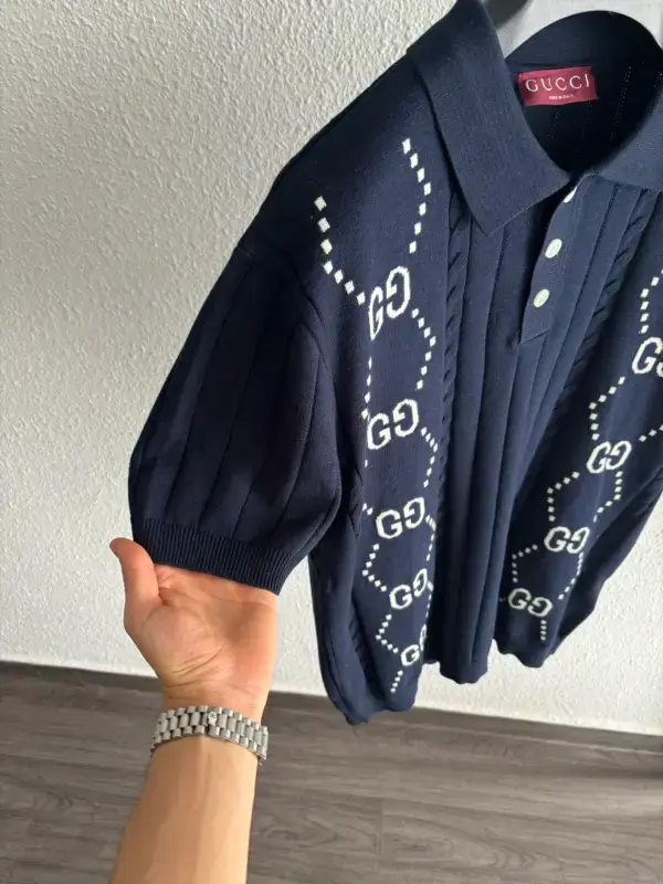 Gucci Polo Bleu – Image 3