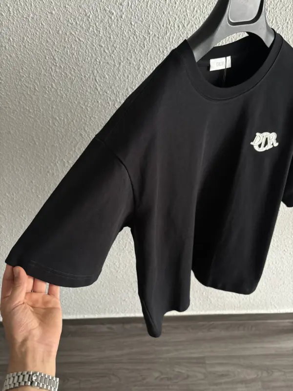 Dior T-shirt Simple Noir – Image 4