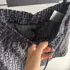 Fendi Short De Bain Noir et Gris – Image 4