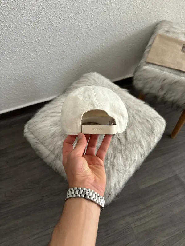 Gucci Casquette Blanche – Image 4