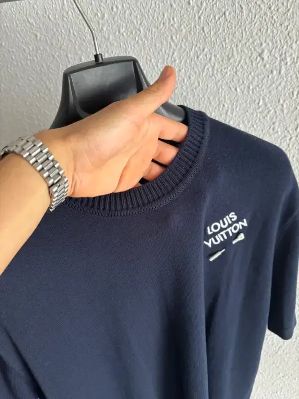 Louis Vuitton T-shirt Bleu – Image 4