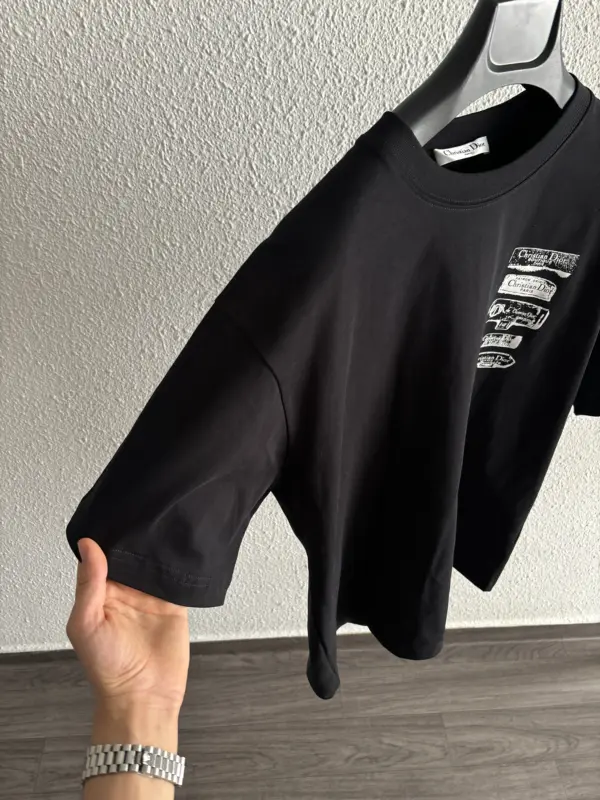 Dior T-shirt Noir – Image 5