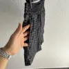 Fendi Short De Bain Noir et Gris – Image 5