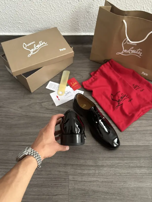 Christian Louboutin Mocassin Noir – Image 5