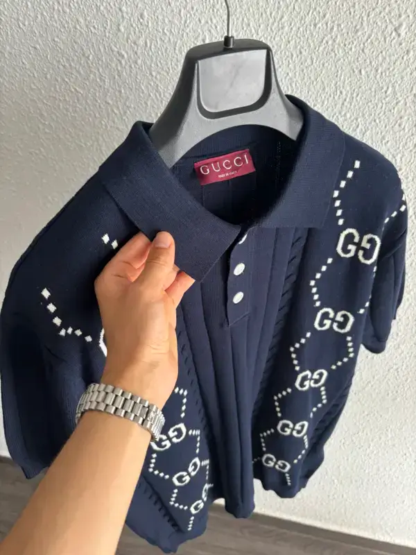 Gucci Polo Bleu – Image 5