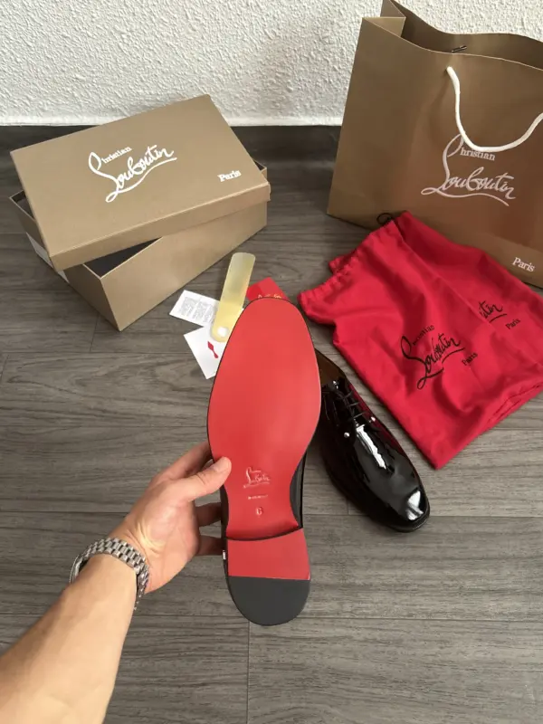 Christian Louboutin Mocassin Noir – Image 6