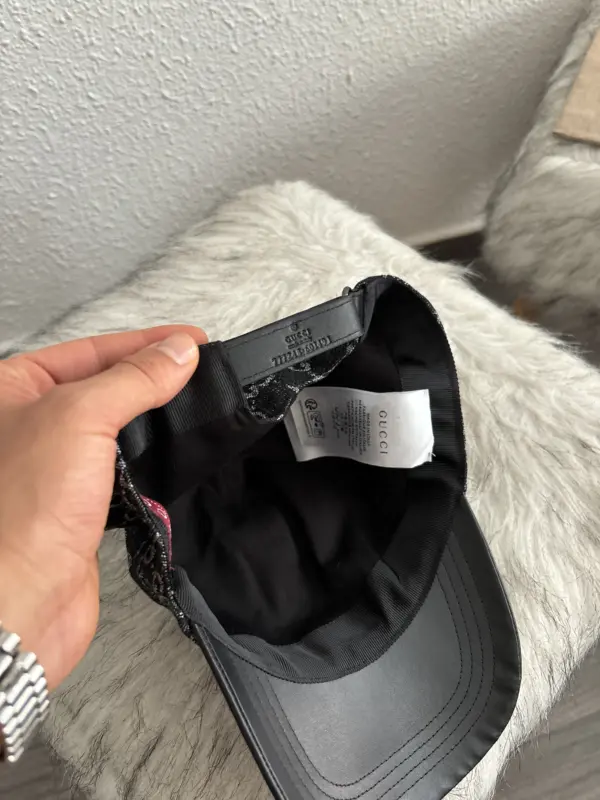 Gucci Casquette Noire – Image 7