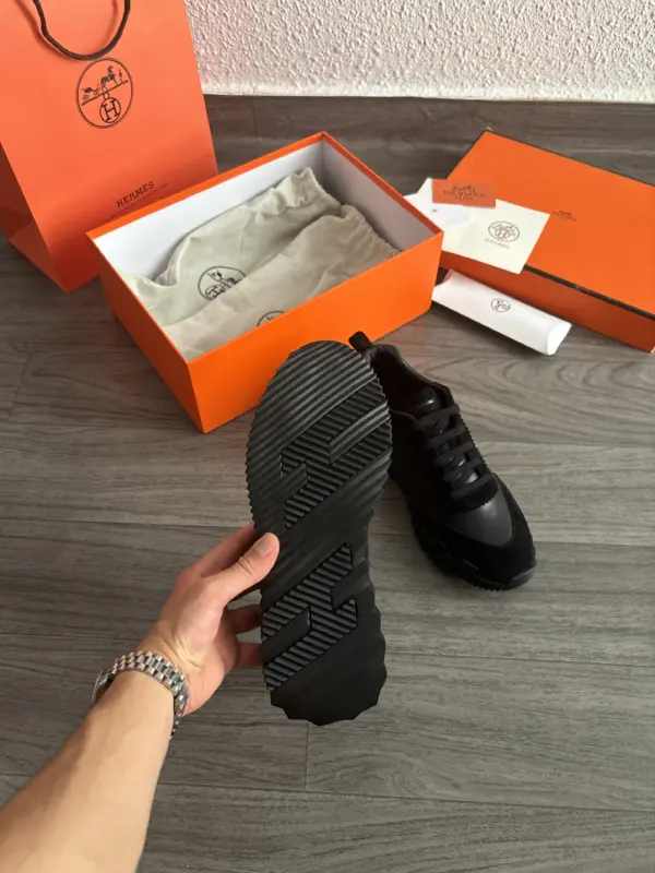 Hermes Chaussures Noir – Image 8