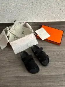 Hermes Sandal Noir