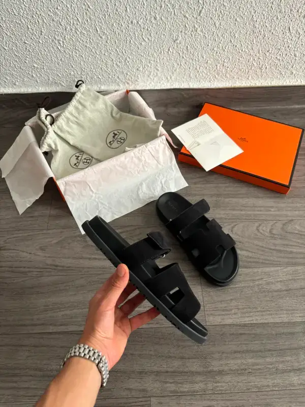 Hermes Sandal Noir – Image 2
