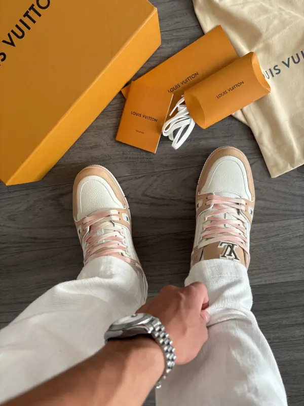 Lv Trainer Blanc-Apricot – Image 3