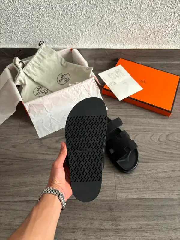 Hermes Sandal Noir – Image 5