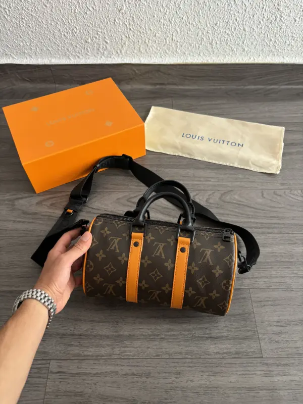 Lv Keepall Marron – Image 6