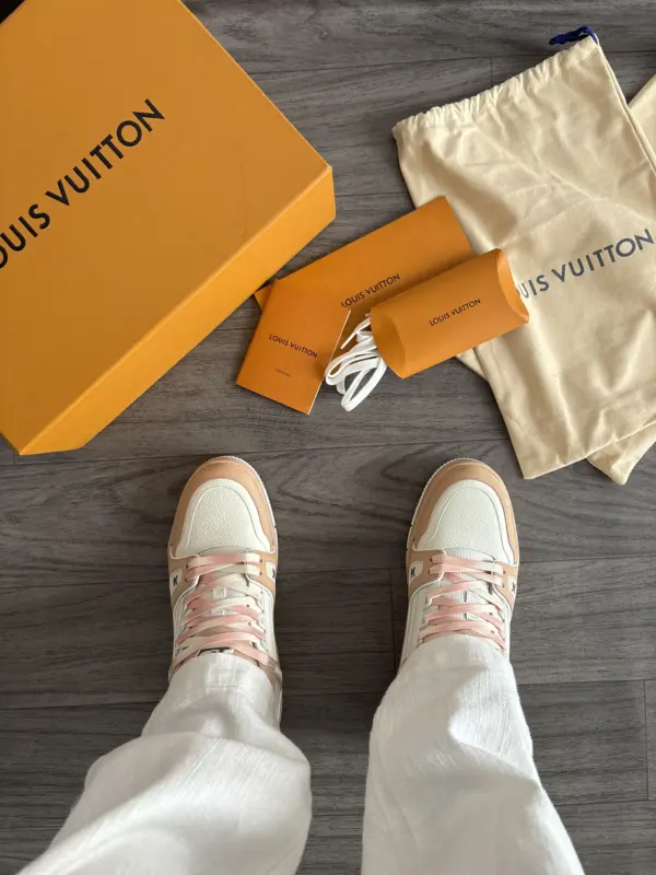 Lv Trainer Blanc-Apricot – Image 8