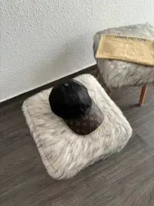 Lv Casquette Noir-Marron