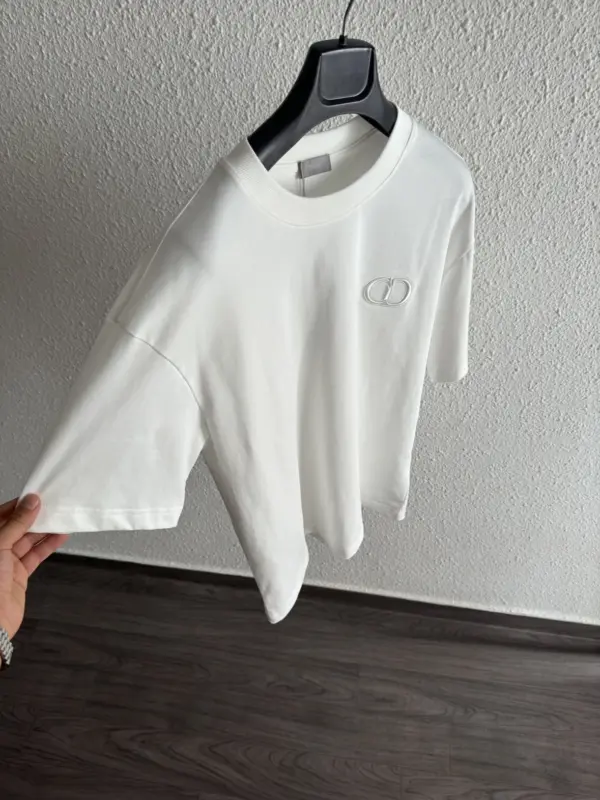 Dior T-shirt Blanc CD – Image 2