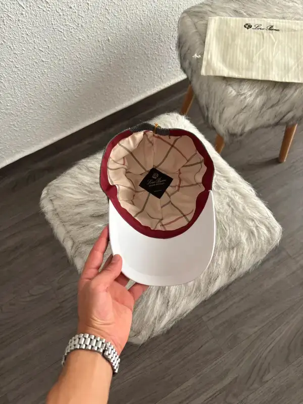 Loro Piana Casquette Gris – Image 5
