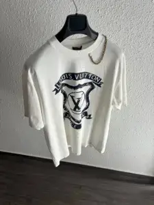 Lv T-shirt Blanc