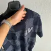 Lv T-shirt Blue – Image 2