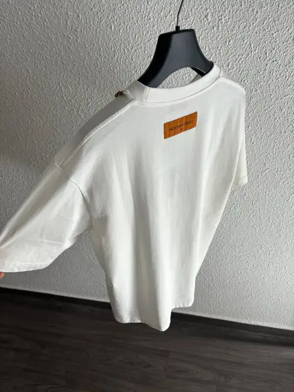 Lv T-shirt Blanc – Image 4