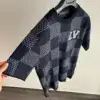 Lv T-shirt Blue – Image 4