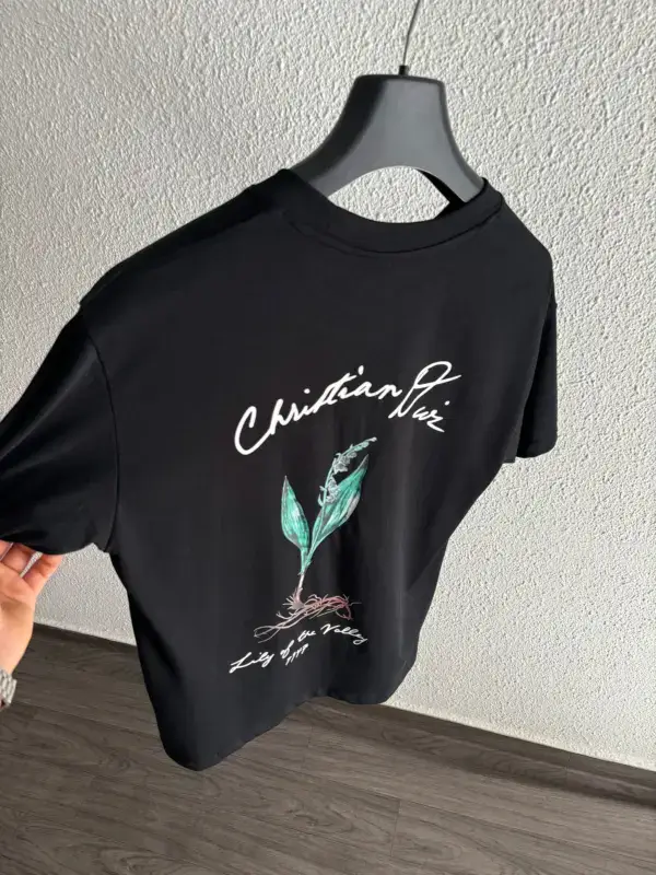 Dior T-shirt Noire – Image 4