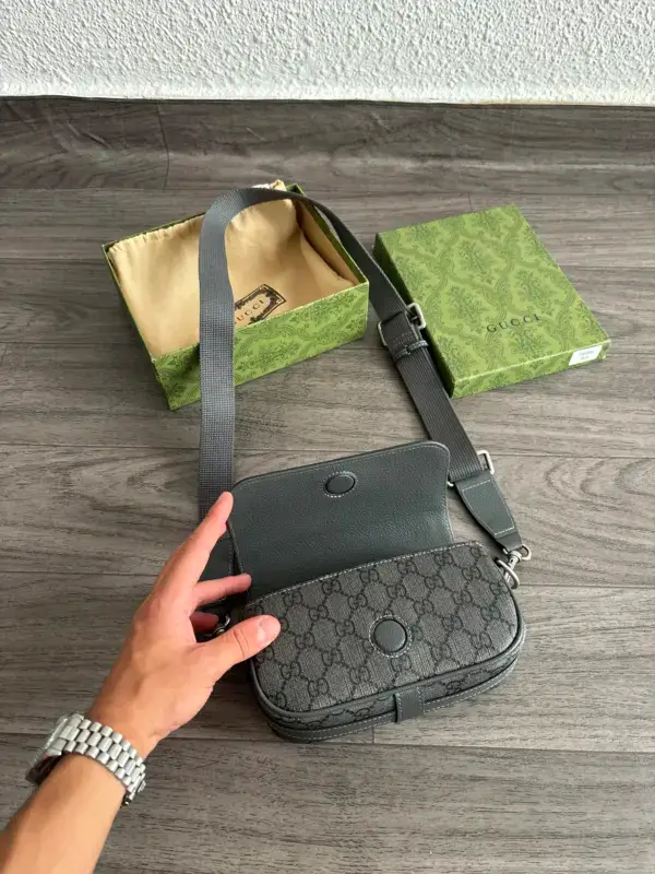 Gucci Ophidia Gris Mini – Image 4