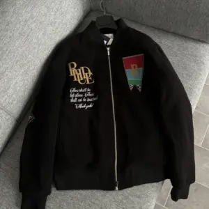 Rhude Bomber Jacket Noir