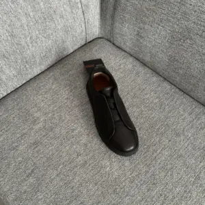Zegna Triple Stitch Noir