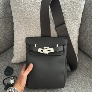 Hermes PM Backpack Gris