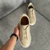 Zegna Triple Stitch Beige – Image 3
